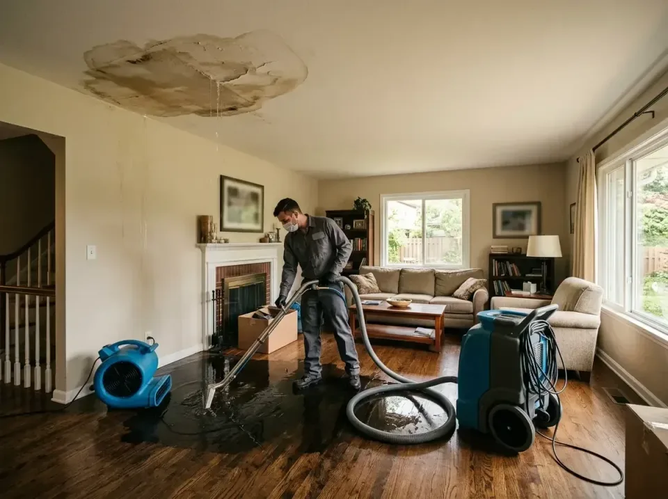 attic-pipe-burst-ceiling-drip-008 — frequently asked questions, Water Damage Restoration & Carpet Care in Green, OH